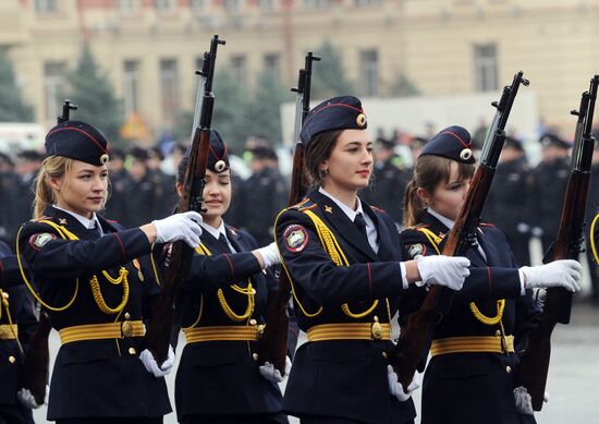 Interior Ministry Personnel Day parade in Rostov-on-Don