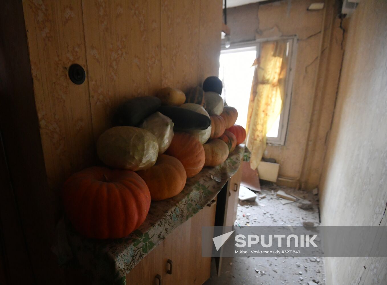 Aftermath of apartment house collapse in Izhevsk