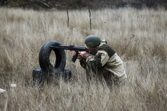 Blue beret examination in Samara Region