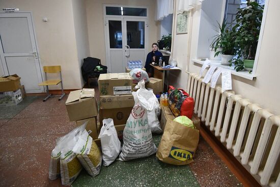 Aftermath of apartment house collapse in Izhevsk