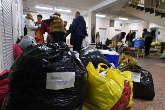 Aftermath of apartment house collapse in Izhevsk