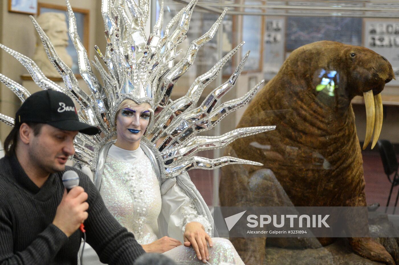 Presentation of Zapashny Brothers' new year show 'Snow Queen' in St. Petersburg