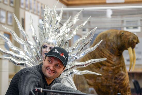 Presentation of Zapashny Brothers' new year show 'Snow Queen' in St. Petersburg