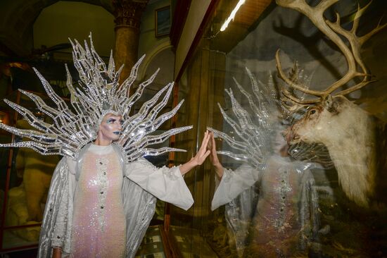 Presentation of Zapashny Brothers' new year show 'Snow Queen' in St. Petersburg
