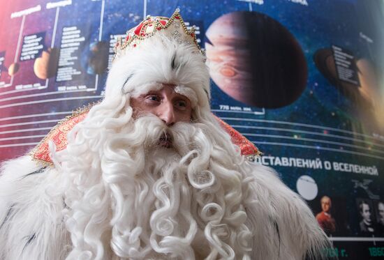 Father Frost from Veliky Ustyug visits Tomsk