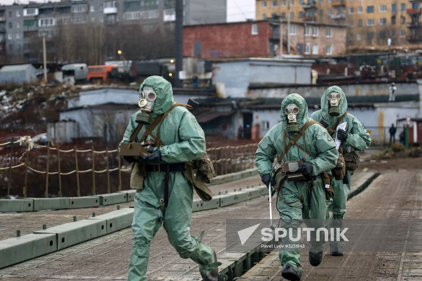 Military drill in Murmansk region