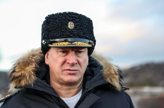 Military drill in Murmansk region