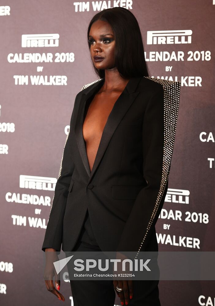 Pirelli 2018 calendar presented in New York City