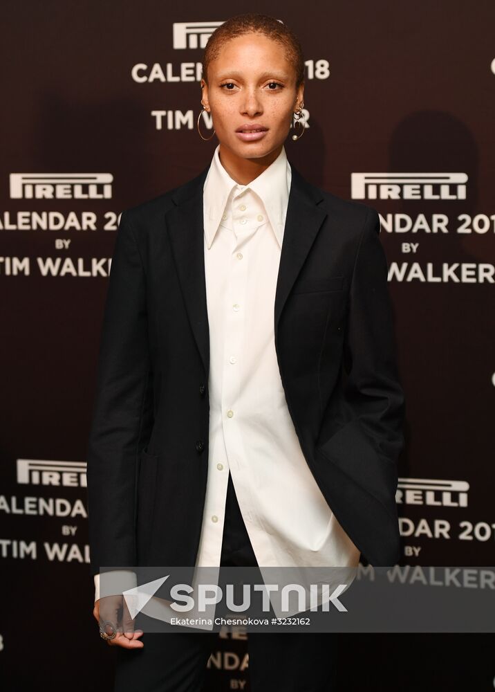 Pirelli 2018 calendar presented in New York City