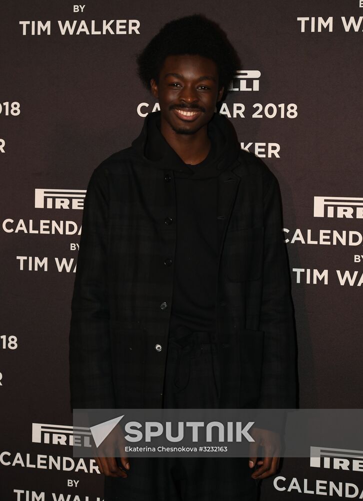 Pirelli 2018 calendar presented in New York City