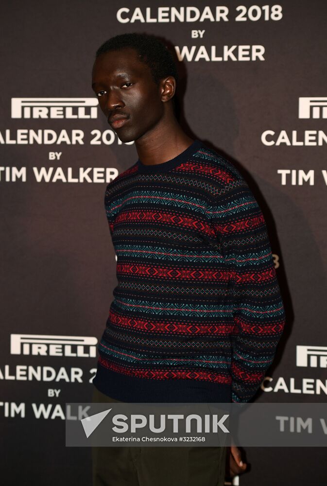 Pirelli 2018 calendar presented in New York City