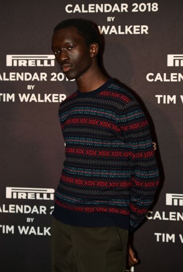 Pirelli 2018 calendar presented in New York City