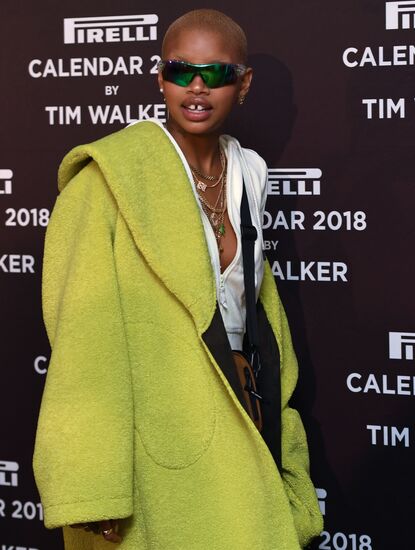 Pirelli 2018 calendar presented in New York City