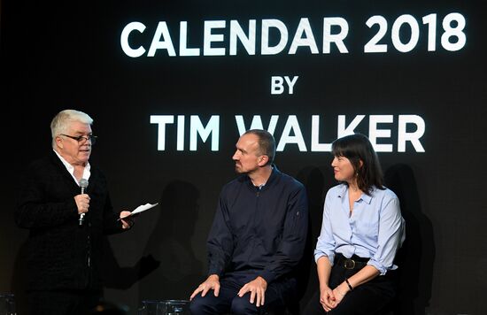 Pirelli 2018 calendar presented in New York City