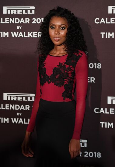 Pirelli 2018 calendar presented in New York City