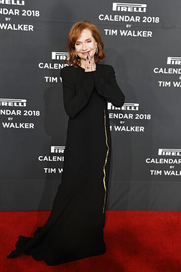 Pirelli 2018 calendar presented in New York City