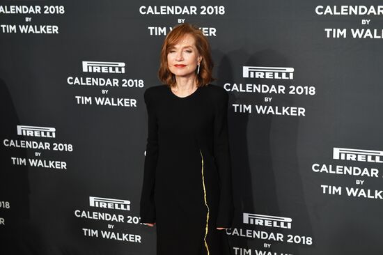 Pirelli 2018 calendar presented in New York City
