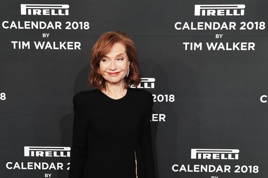 Pirelli 2018 calendar presented in New York City