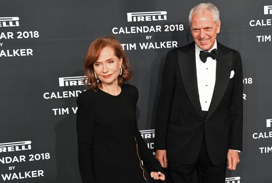 Pirelli 2018 calendar presented in New York City