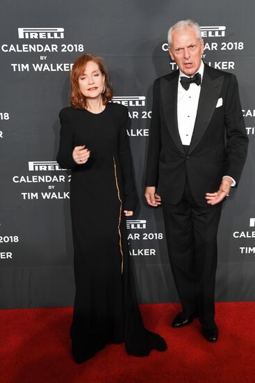 Pirelli 2018 calendar presented in New York City