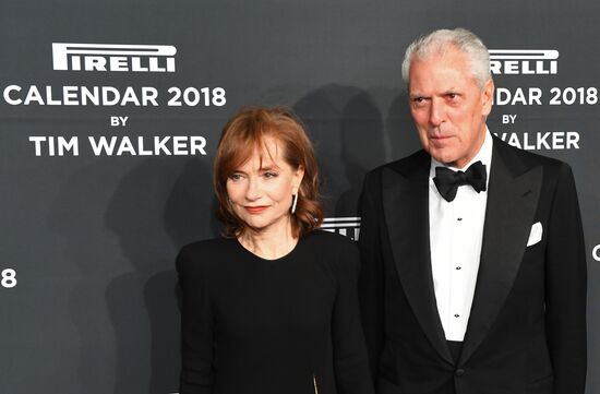 Pirelli 2018 calendar presented in New York City