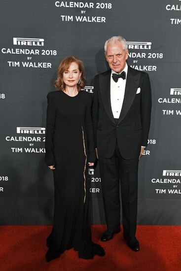 Pirelli 2018 calendar presented in New York City