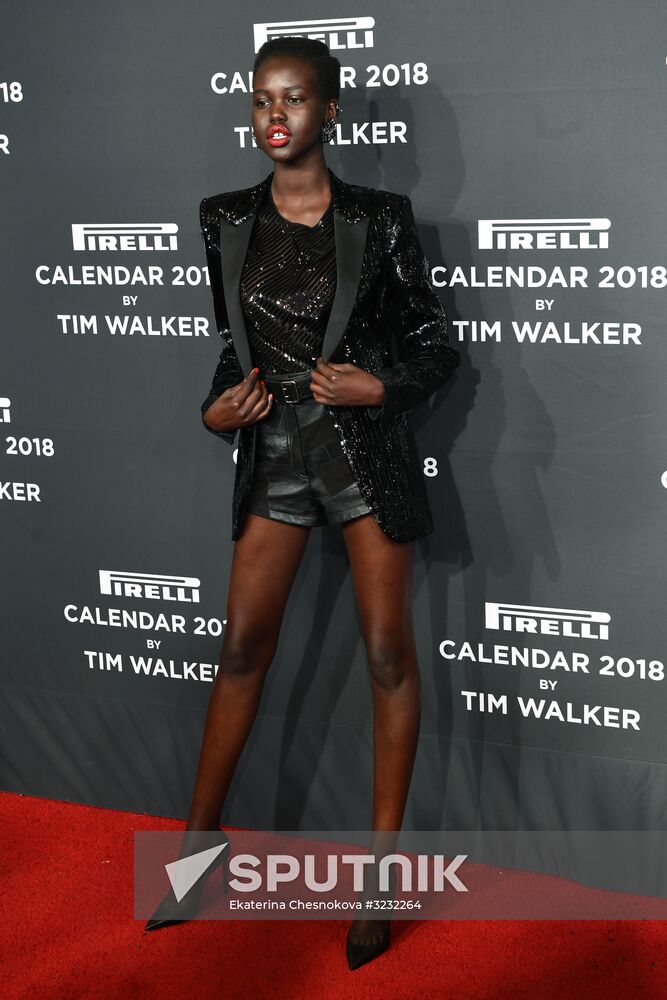 Pirelli 2018 calendar presented in New York City