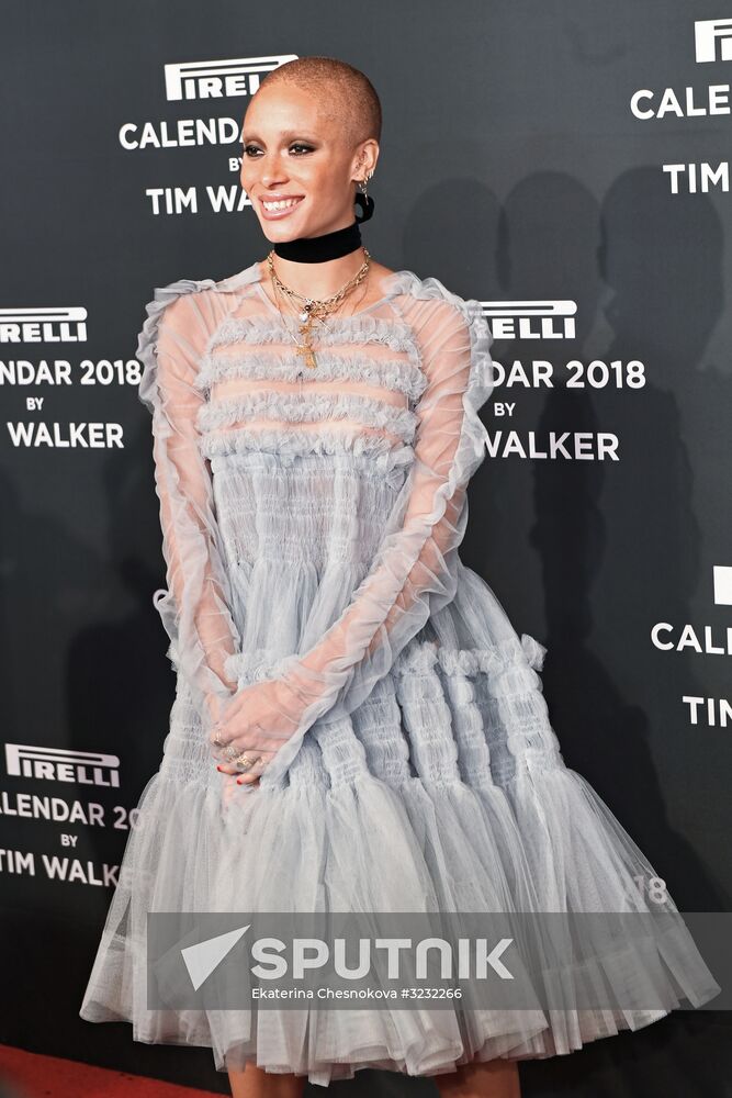 Pirelli 2018 calendar presented in New York City