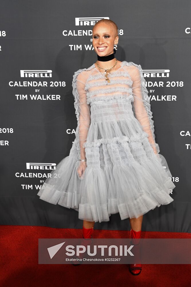 Pirelli 2018 calendar presented in New York City