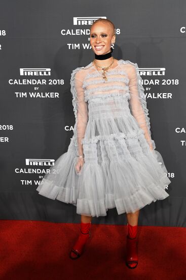 Pirelli 2018 calendar presented in New York City