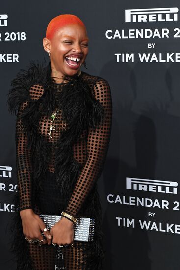 Pirelli 2018 calendar presented in New York City