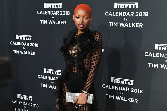 Pirelli 2018 calendar presented in New York City