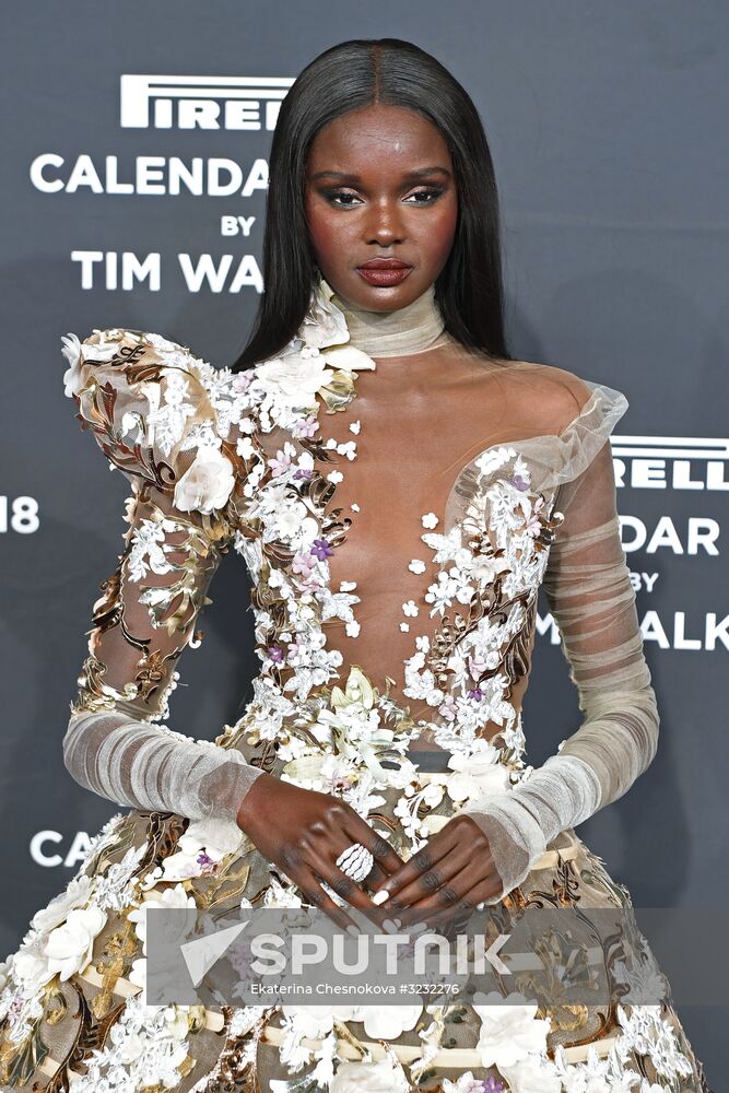 Pirelli 2018 calendar presented in New York City