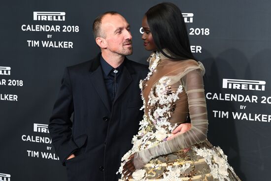 Pirelli 2018 calendar presented in New York City