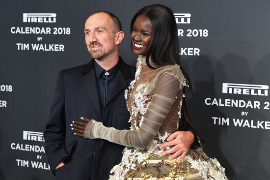 Pirelli 2018 calendar presented in New York City