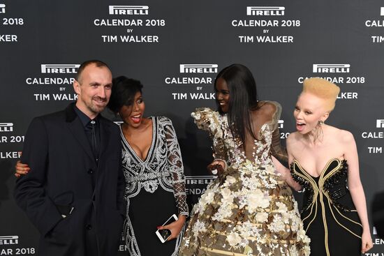 Pirelli 2018 calendar presented in New York City