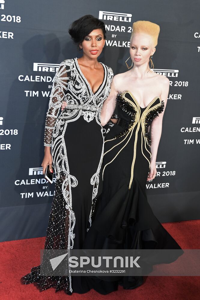 Pirelli 2018 calendar presented in New York City