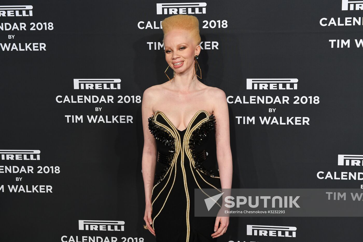 Pirelli 2018 calendar presented in New York City