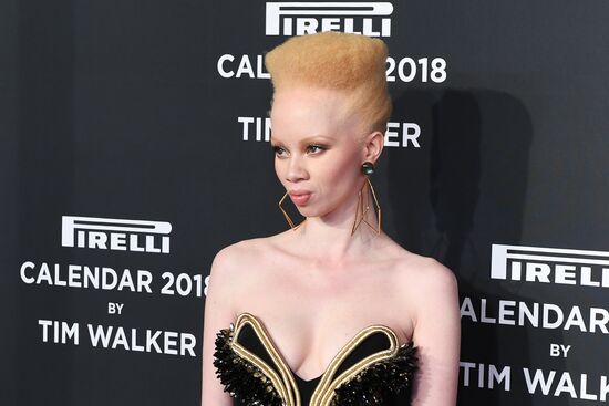 Pirelli 2018 calendar presented in New York City