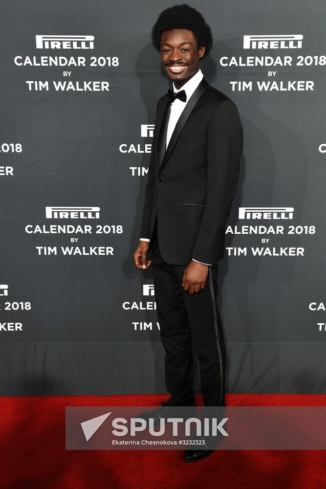 Pirelli 2018 calendar presented in New York City