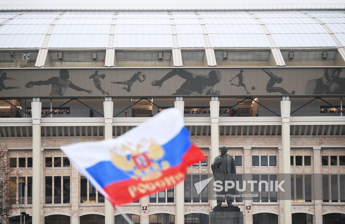 Football friendly Russia vs. Argentine