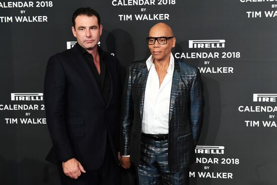 Pirelli 2018 calendar presented in New York City