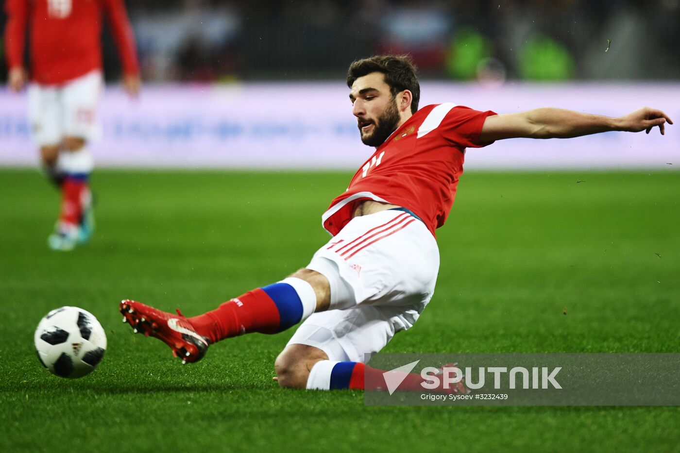 Football friendly Russia vs. Argentina