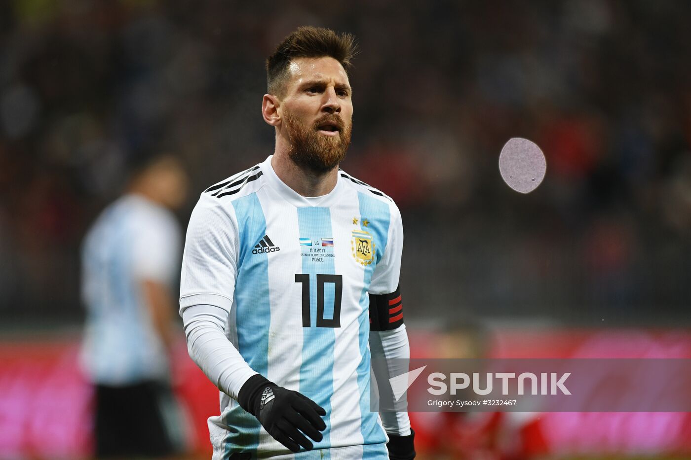 Football friendly Russia vs. Argentina