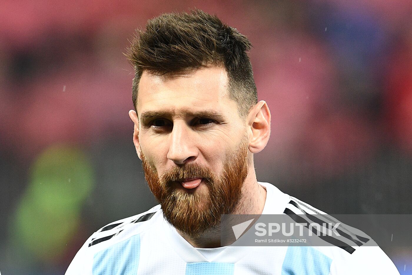 Football friendly Russia vs. Argentina