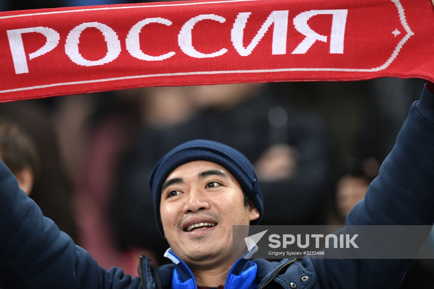 Football friendly Russia vs. Argentina