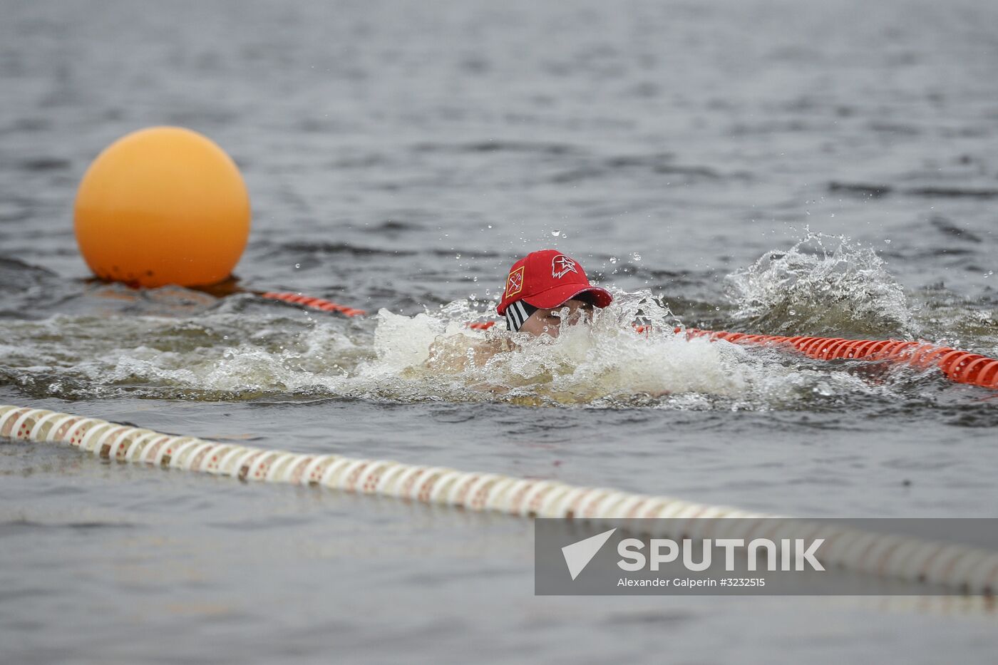 Ledostav winter swimming festival in St. Petersburg