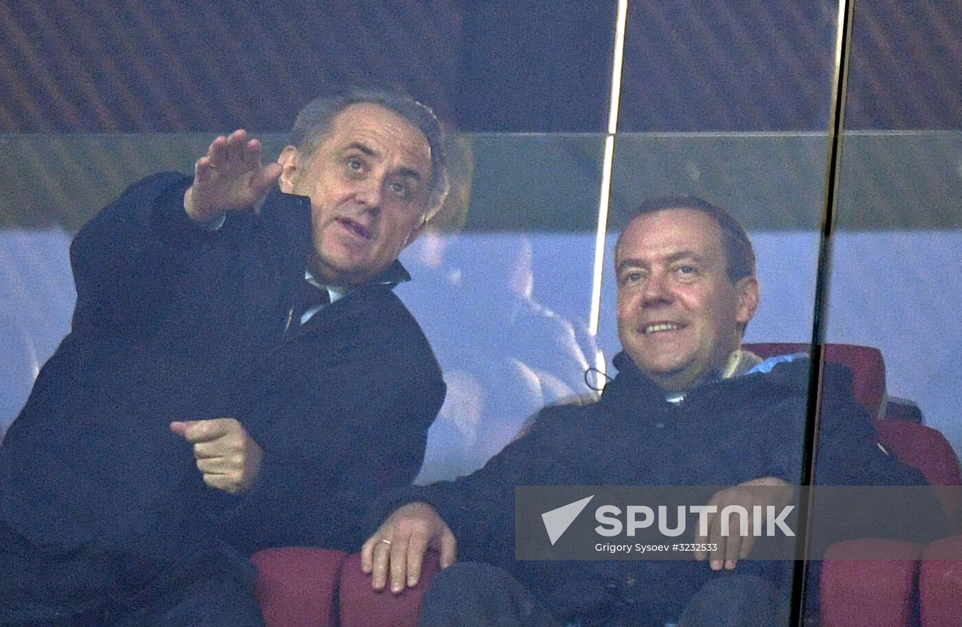 Football friendly Russia vs. Argentina