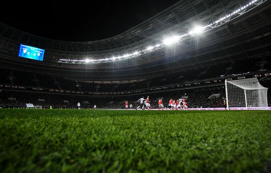 Football friendly Russia vs. Argentina