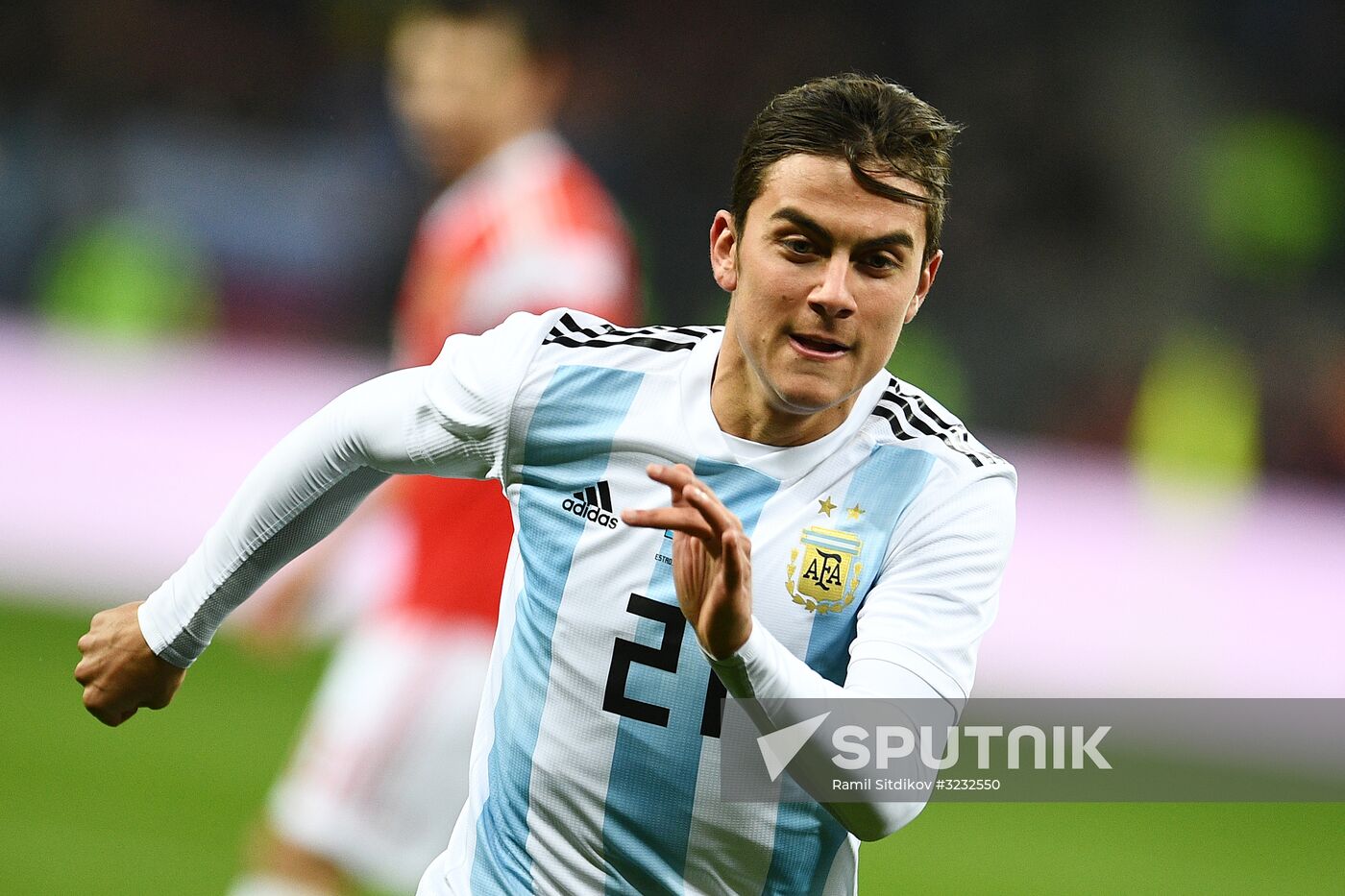 Football friendly Russia vs. Argentina